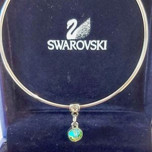 SWAROVSKI CRYSTAL BANGLE BRACELET NEW!